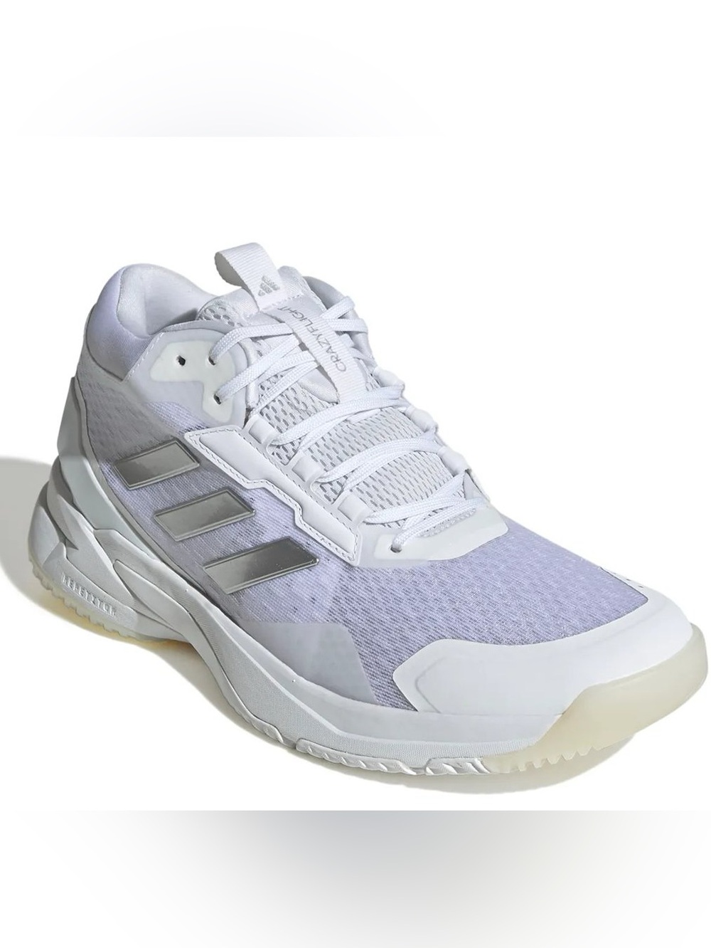 Brand New adidas Crazyflight 6 Indoor Trainers White Silver
